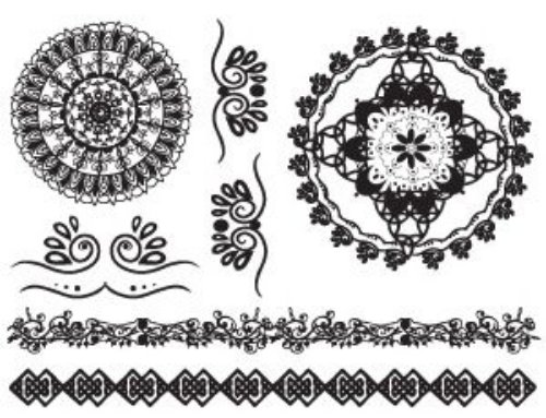 Henna Circle Tattoo Design