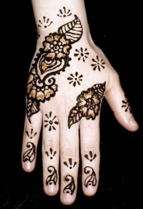 Right Henna Tattoo