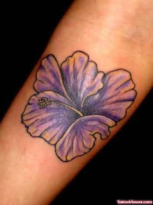 Popular Hibiscus Tattoo