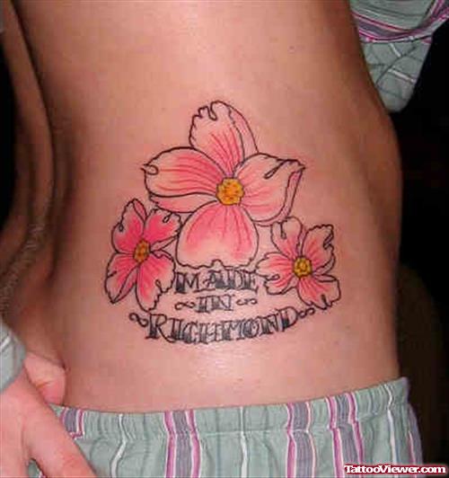 Hibiscus Flowers Tattoos