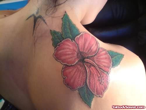 Hibiscus Tattoo For Teenager Girls