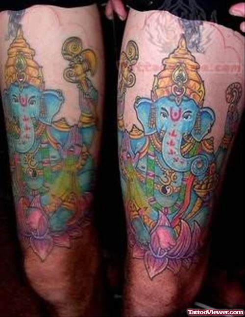 AlMighty Ganesha - Hindu Tattoo