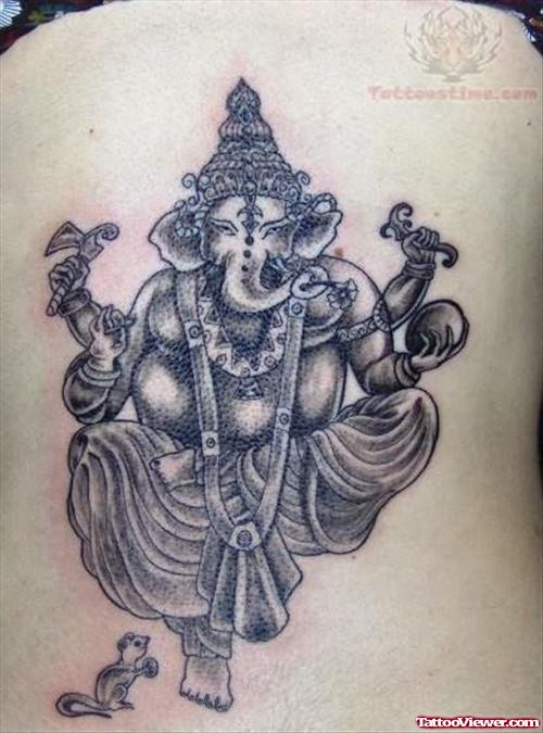 Impressive Ganesh Tattoo
