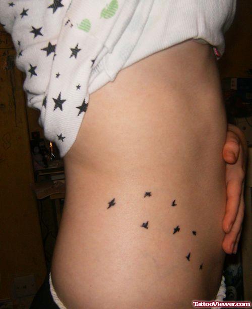Tumblr Small Birds Tattoo On Hip
