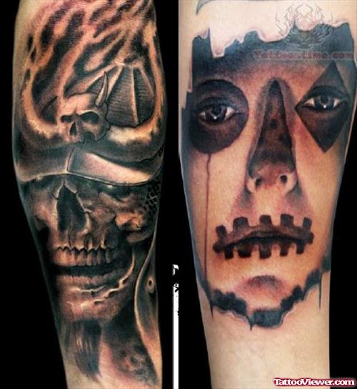 Dangers Horror Tattoo