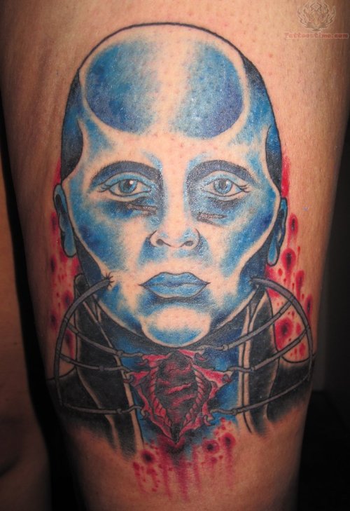 Mark Lonsdale Horror Tattoo