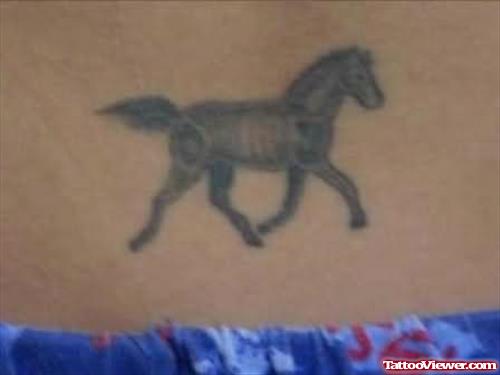 A Graceful Horse Tattoo