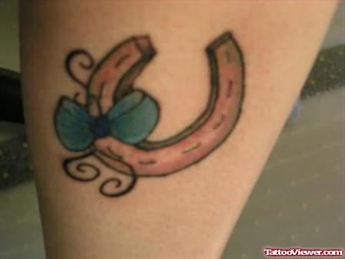 Beautiful Horseshoe Tattoo