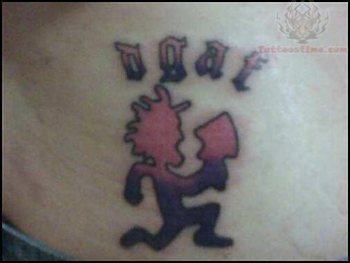 Icp Red Ink Tattoo