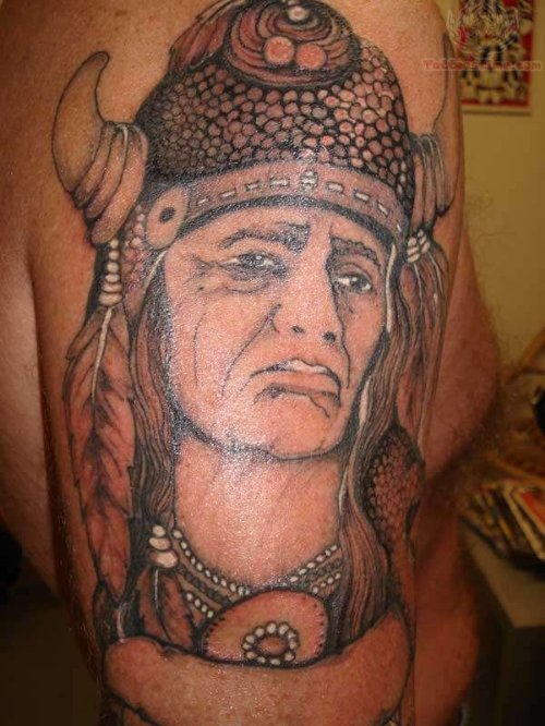 Indian Brave Tattoo