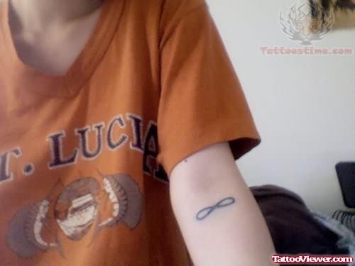 Tumblr Infinity Symbol Tattoo On Arm