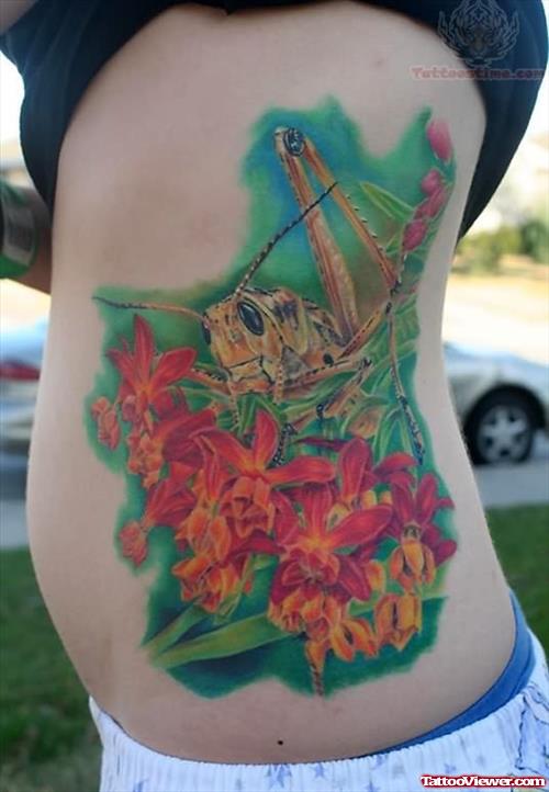 Insect Colourful Tattoo