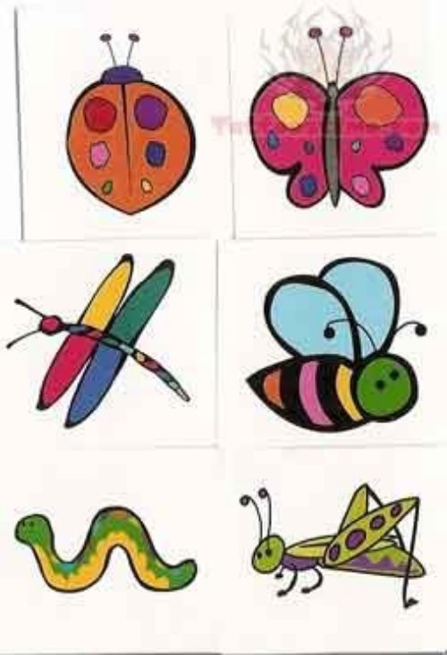 Bugs And Insect Tattoos Designs