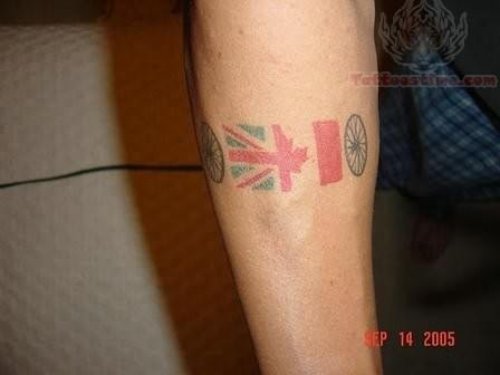 International Flags Tattoos