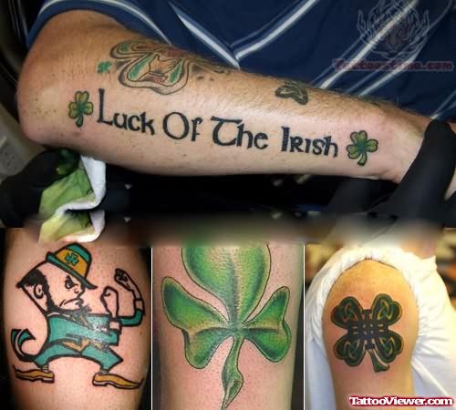 Irish Strength Tattoo