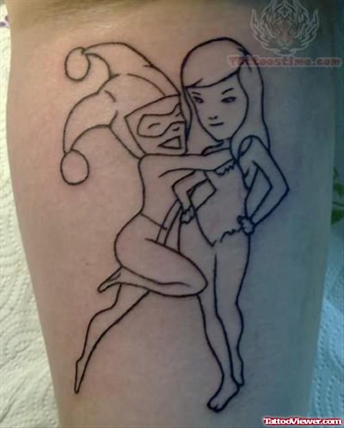 Harley And Ivy Tattoo