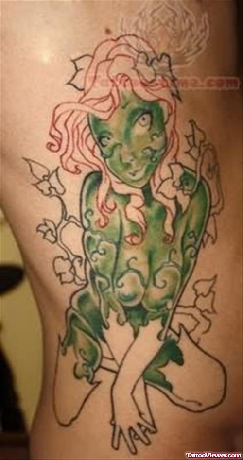 Jason Poison Ivy Batman Tattoo