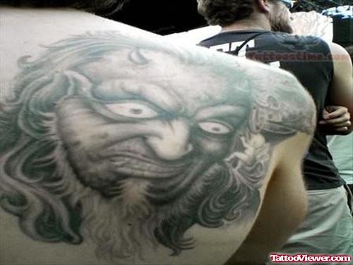 Terrific Japanese Tattoo On Back