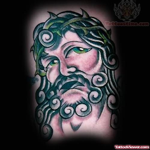 Jesus - Japanese Tattoo