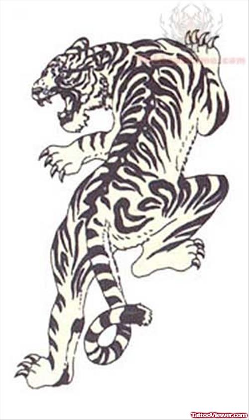 Japanese Tiger Tattoo