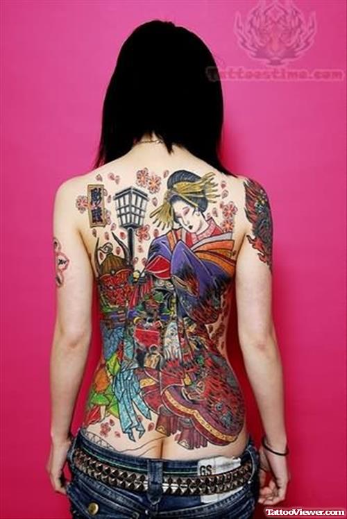 Sexy Japanese Tattoo