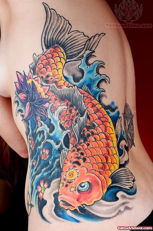 Japanese Koi Fish Tattoo