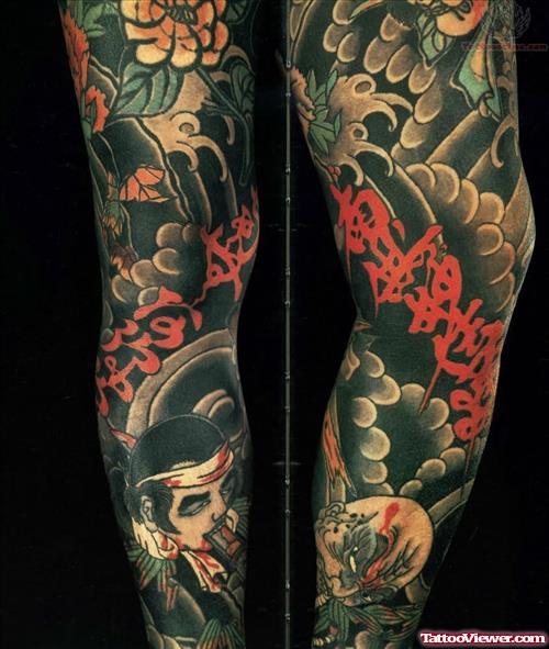 Japanese Black Tattoo