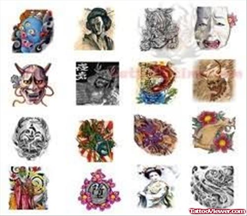 Japanese Tattoos Designs Collection