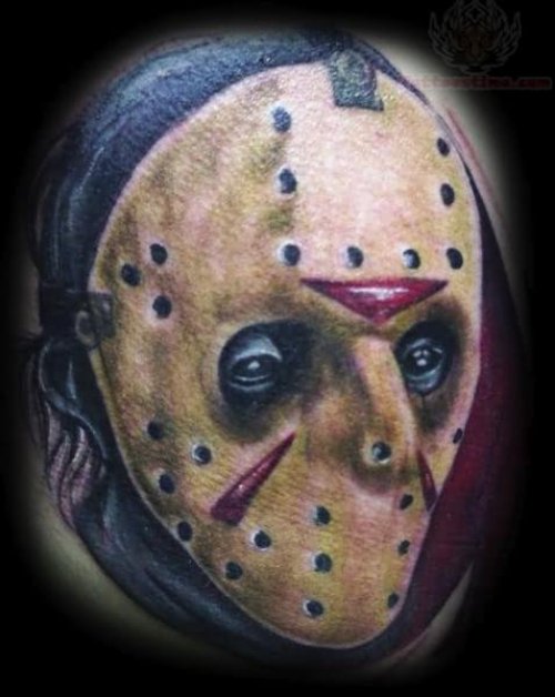 Jason Voorhees Mask Tattoo