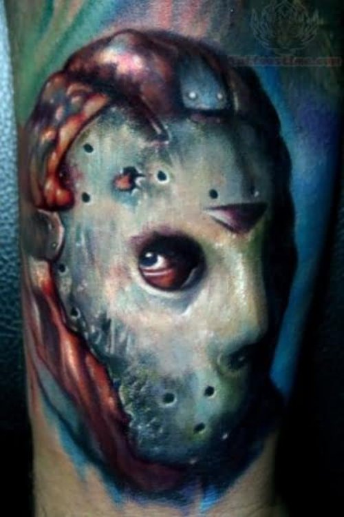 Jason Voorhees Zombie Tattoo