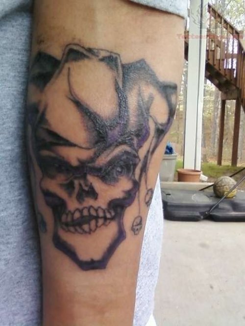 Skull Jester Tattoo