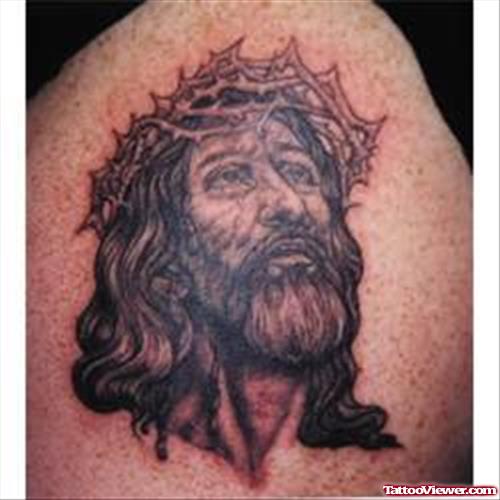 Unique Jesus Christ Tattoo