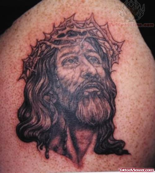 Jesus Stylish Tattoo