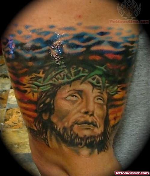 Popular Jesus Tattoo