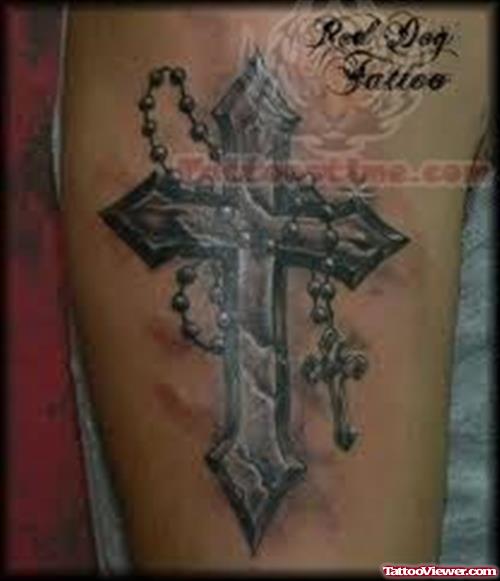 Jesus Cross Tattoo