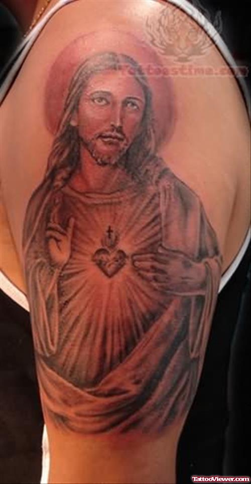 Cool Jesus Tattoo