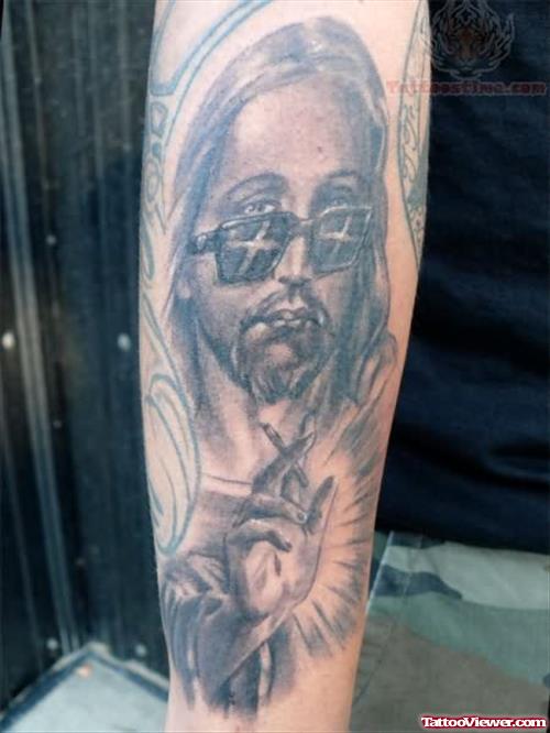 Jesus Cool Tattoo