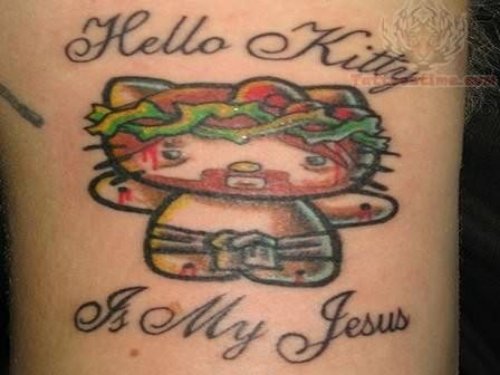 Hello Kitty вЂ“ Jesus Tattoo