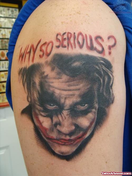 Joker Why So Serious Tattoo