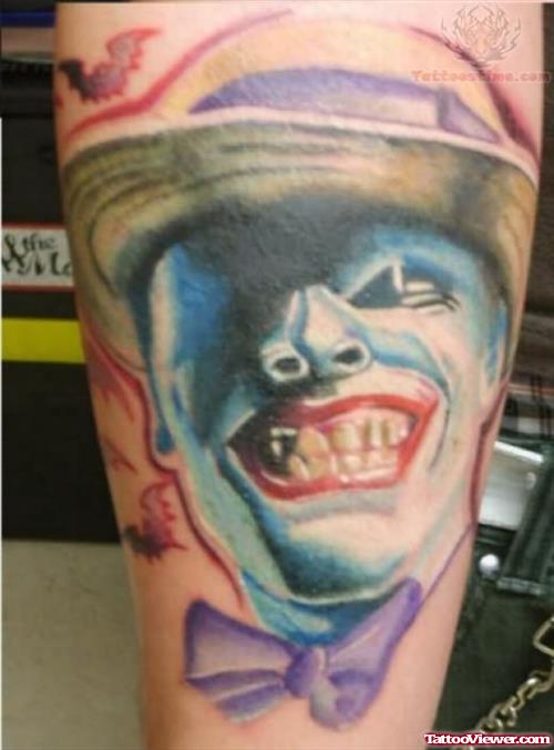 Jack Nicholson Joker Tattoo