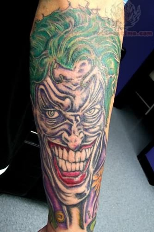 Joker Tattoo By Admin