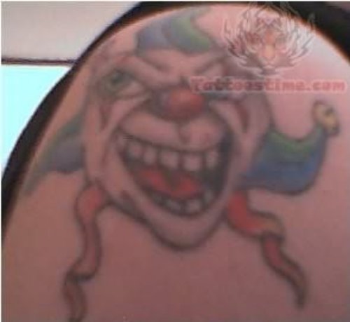 Joker Shoulder Tattoo