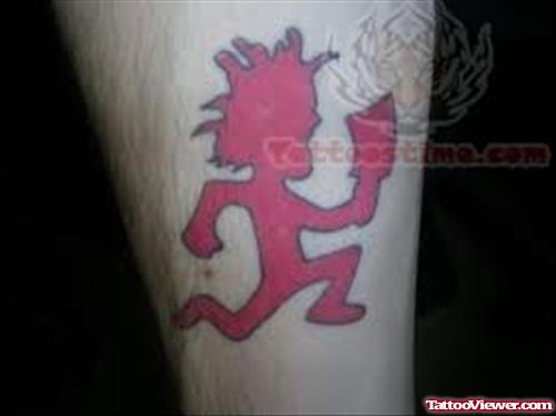 Hatchetman Juggalo Red Ink Tattoo