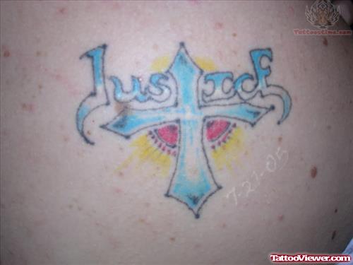 Beautiful Justice Tattoo