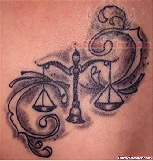 Justice Balance Tattoo Image