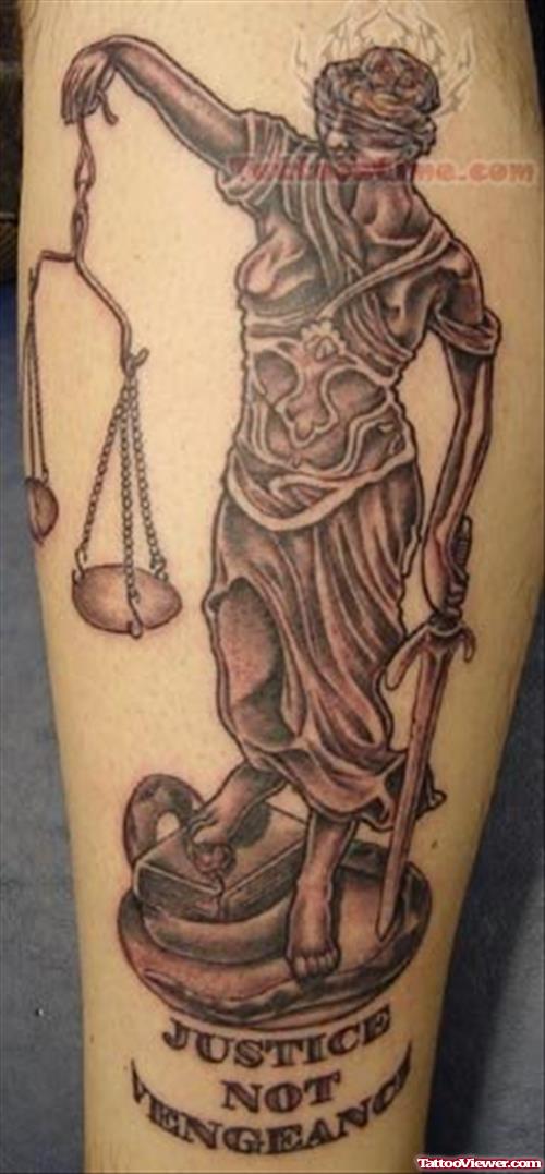 Justice Tattoo