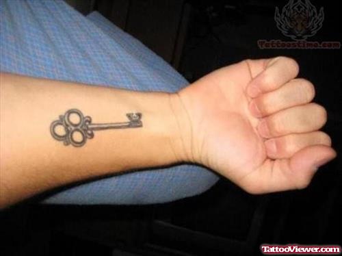 Key Tattoo On Arm