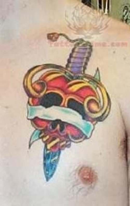 Dagger Symbol Tattoo Design