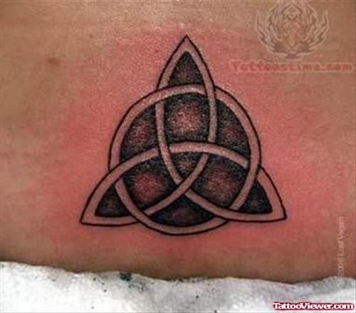Pyramid Knot Tattoo