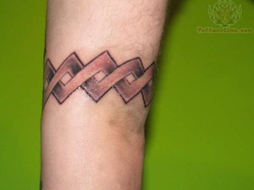 Endless Armband Knot Tattoo